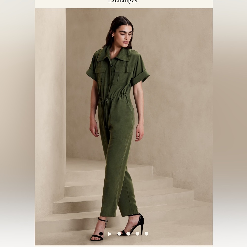 NWT Banana Republic Factory Utility Jumpsuit